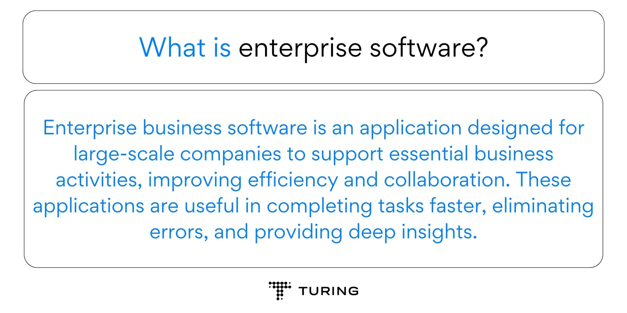 Enterprise Software for Small Businesses